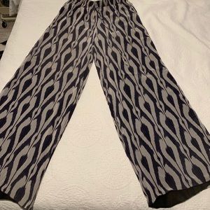 Wide leg Anthropologie pants